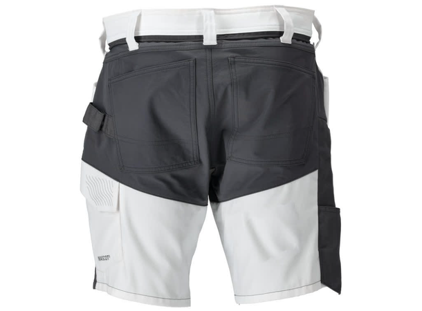 Mascot Shorts Customized Hvit/Stengrå