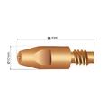 Mig Kontaktr&#248;r 1,2A (1,4mm) M8X35 Passer til Kemppi