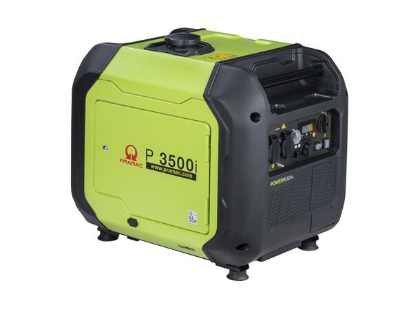 Pramac Strømaggregat P3500I 3,3kW, Med Elstart 