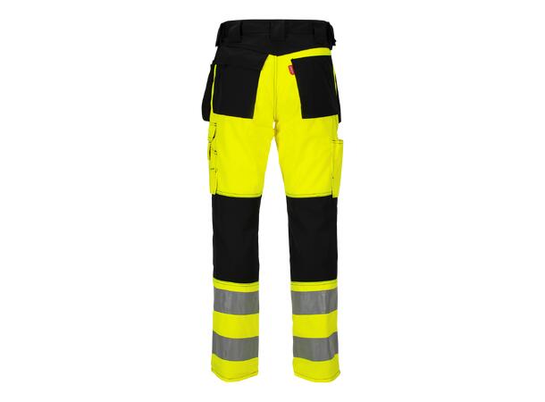 Synlig Plus Bukse M/Verktøylommer Str 50 Strakofa, Synligjet Kl. 2 Gul 