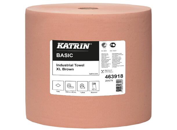 Tørkepapir Basic XL 1000 Meter Katrin, Bredde 320mm