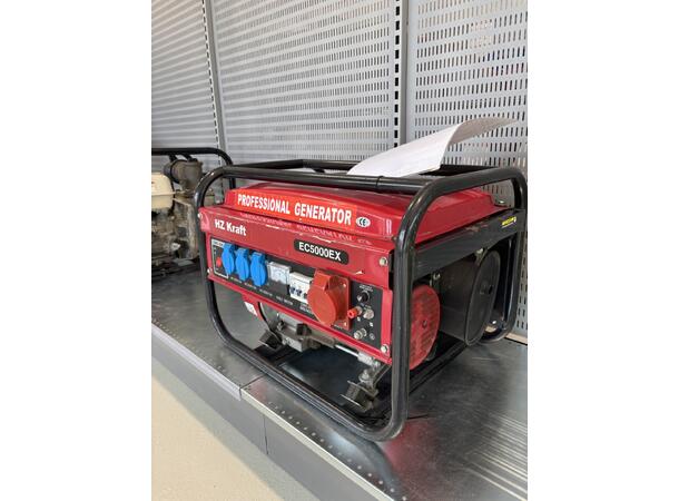 Aggregat 6,5KW 3x230V / 1x400V 3-fas 