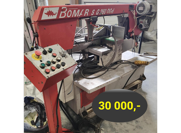 BOMAR STG 260 DGH metallbåndsag industrisag – 260 mm 