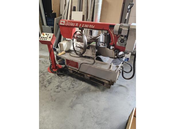 BOMAR STG 260 DGH metallbåndsag industrisag – 260 mm 