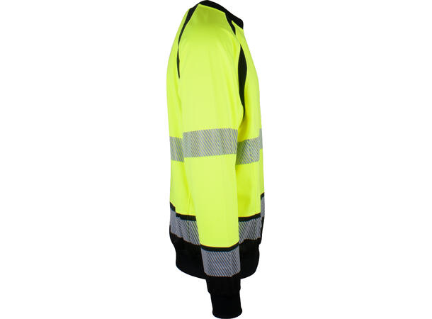 Frontline Genser Rund Hals Safety Gul 