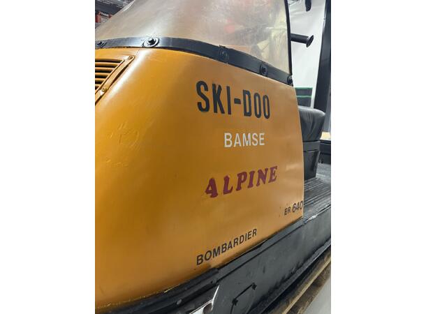 Ski-Doo Alpine Snøscooter 