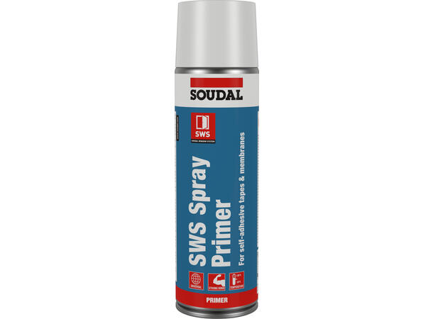 Soudal SWS Spray Primer 500ml For Byggtape