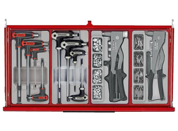 Verktøyvogn Mega Master 1033 Deler Teng Tools TKS26R1033T