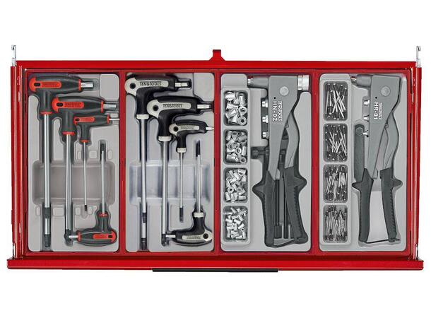 Verktøyvogn Mega Master 1033 Deler Teng Tools TKS26R1033T 