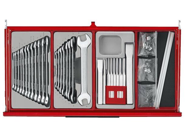 Verktøyvogn Mega Master 1033 Deler Teng Tools TKS26R1033T
