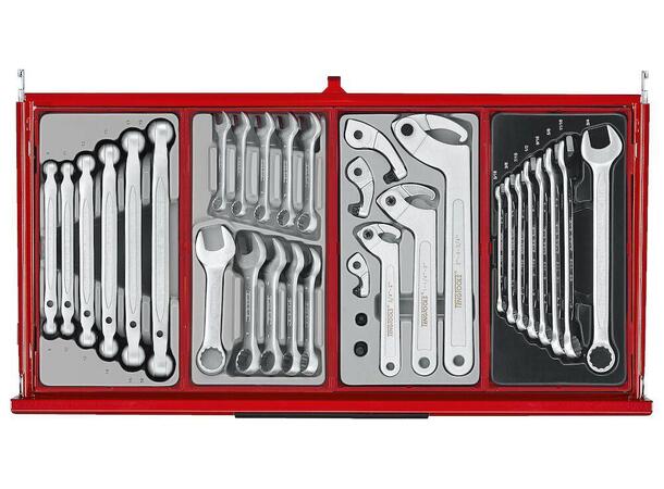 Verktøyvogn Mega Master 1033 Deler Teng Tools TKS26R1033T 
