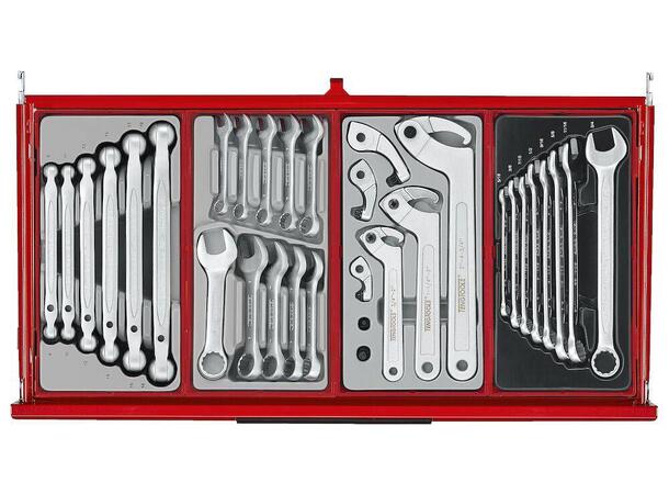 Verktøyvogn Mega Master 1033 Deler Teng Tools TKS26R1033T