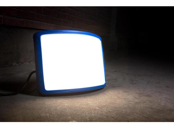 Arbeidslampe Led 100W 9000Lumen Med 2 Lysfarger, 3 grenuttak