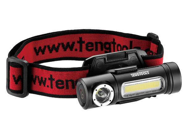 Led Hodelykt Oppladbar 400 Lm TengTools 586D 
