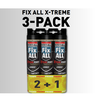 Soudal Fix All X-Treme 3-Pack 400Kg/M2