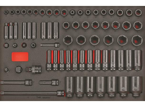 Verktøyvogn 1115 Deler EVA-Foam Teng Tools TCEMM1117N 