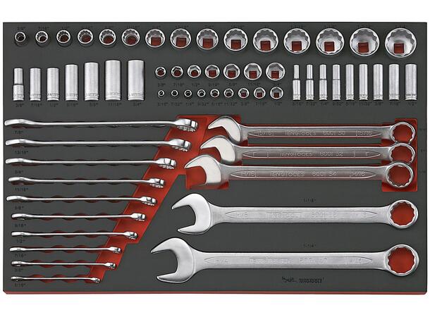 Verktøyvogn 1115 Deler EVA-Foam Teng Tools TCEMM1117N 