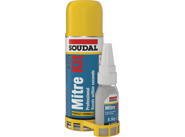 Adhesive 2C Professional Mitre Kit Cyanoakrylat superlim