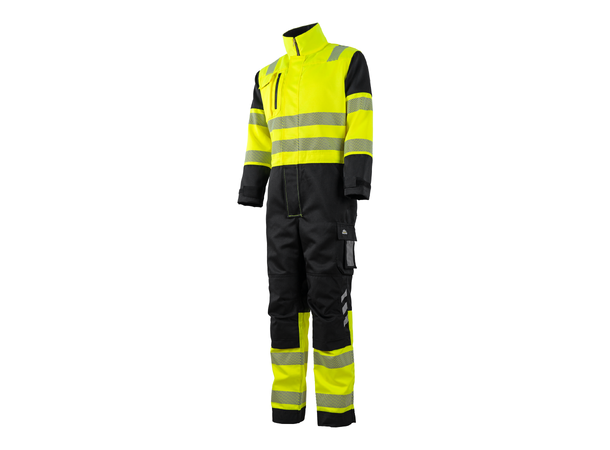 Bulldog Kjeledress, Gul/Svart Synlighet Klasse 3 