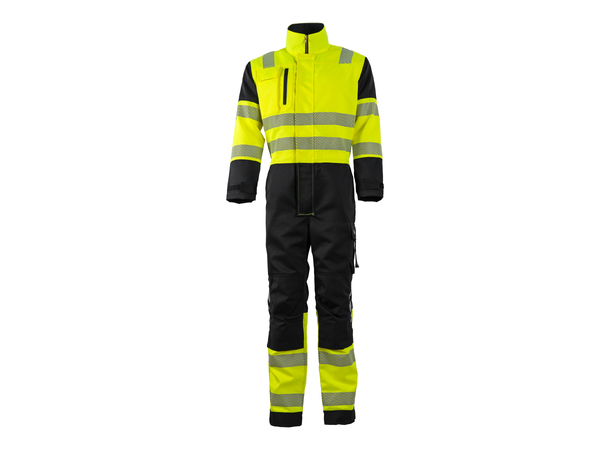 Bulldog Kjeledress, Gul/Svart Synlighet Klasse 3 