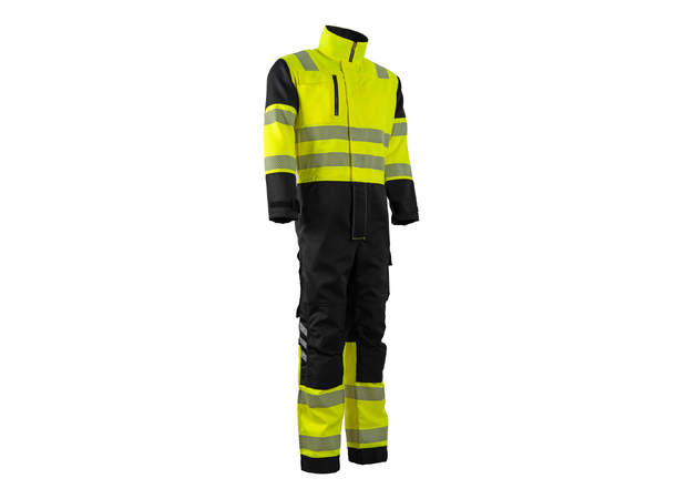 Bulldog Kjeledress, Gul/Svart Synlighet Klasse 3 