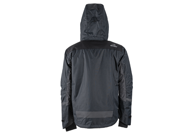 Bulldog Skjold Jakke, Svart/Grå Vanntett Og Pustende 