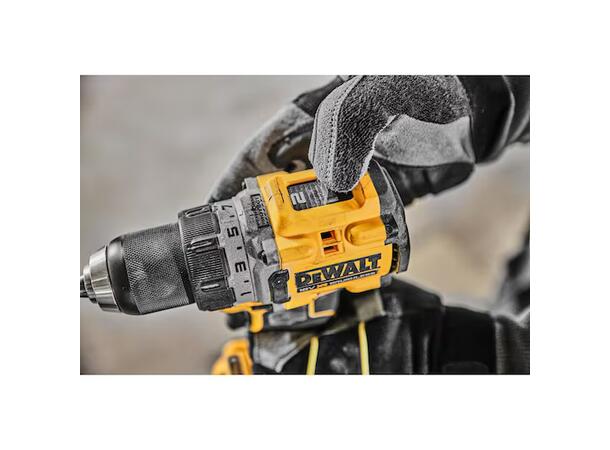 Dewalt Drill DCD800P2T-QW 18V, inkl 2x5.0Ah Koffert 