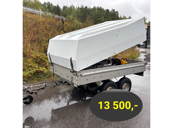 Drengen 1500 Boggihenger Med Hardtop 