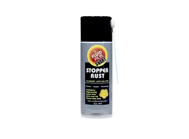 Fluid Film Svart Spray 400 Ml. - Nas