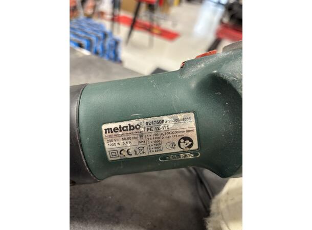 Metabo PE 12-175 Poleringsmaskin 