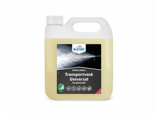 Transportvask Universal 4L Blåtind Profesjonell