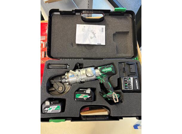 Armeringsklipper Hikoki NB12MV2 DEMO Bendof / Hikoki med MV batteri og lader 