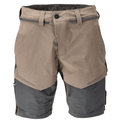 Mascot Shorts Ultimate Stretch Str.62 M&#248;rk Sand/Stengr&#229;