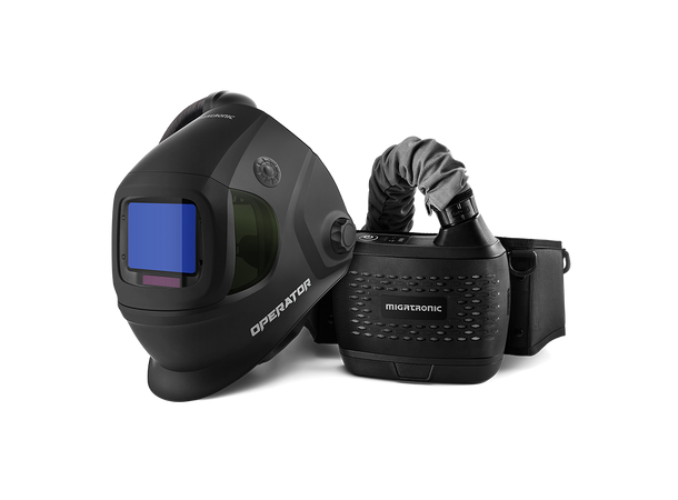Migatronic Operator Friskluftmaske Sort PAPR Sveisehjelm 