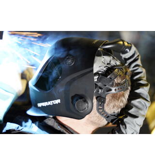 Migatronic Operator Friskluftmaske Sort PAPR Sveisehjelm