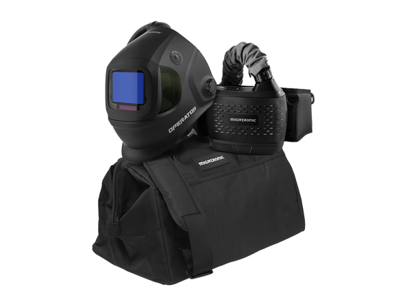 Migatronic Operator Friskluftmaske Sort PAPR Sveisehjelm 