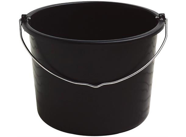 Mørtelbøtte 12 Liter Svart 