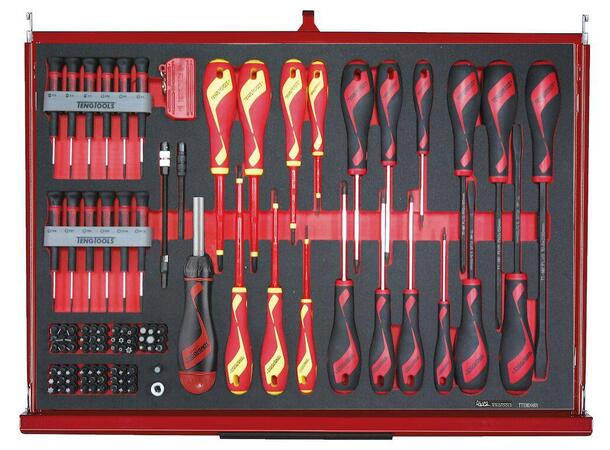Verktøysett 335 Deler Teng Tools EVA- inlegg, TKW26R335F