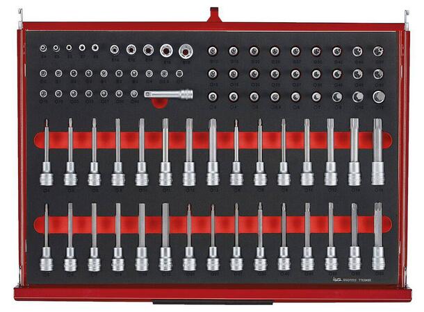 Verktøysett 335 Deler Teng Tools EVA- inlegg, TKW26R335F