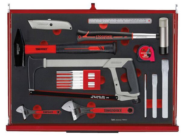 Verktøysett 335 Deler Teng Tools EVA- inlegg, TKW26R335F