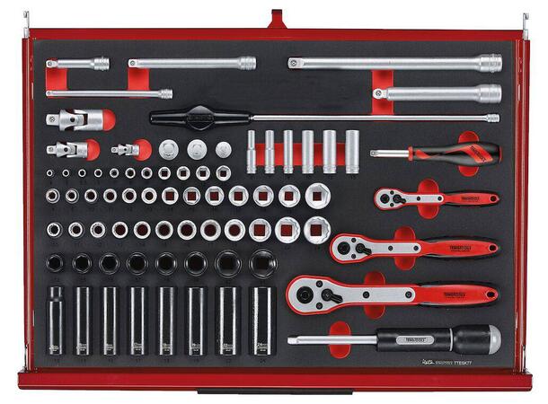 Verktøysett 335 Deler Teng Tools EVA- inlegg, TKW26R335F