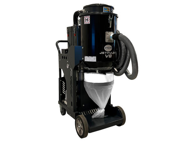 Zyklon Jetpuls V8 Støvsuger 400 V 3-fas 7,5 KW 