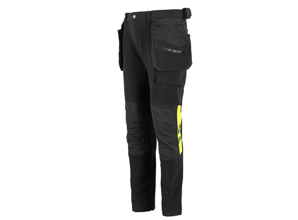 Bulldog Braut Håndverksbukse Stretch Braut Series, Svart 