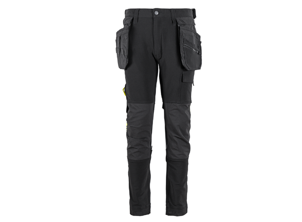 Bulldog Braut Håndverksbukse Stretch Braut Series, Svart 