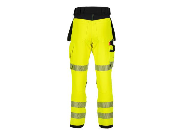 Dovre Stretchbukse Kl. 2 M/Hengelommer Strakofa, Synligjet Kl. 2, Gul 
