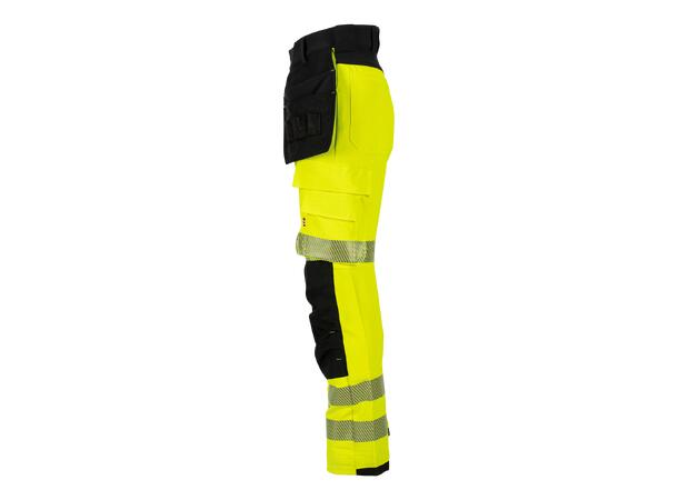 Dovre Stretchbukse Kl. 2 M/Hengelommer Strakofa, Synligjet Kl. 2, Gul 