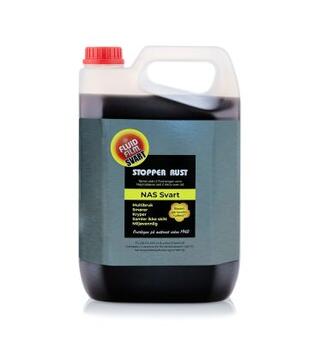 Fluid Film Nas 5 Liter Sort Svart Farge