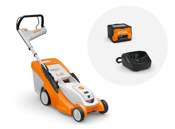 Stihl Rma 239 C Gressklipper Batteri Med Batteri Og Lader