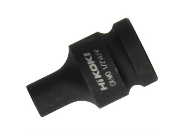 Kraftpipeadapter 1/2" Til 1/4" 38Mm Hikoki 38Mm 1/4" 6-Kt M/Magnet