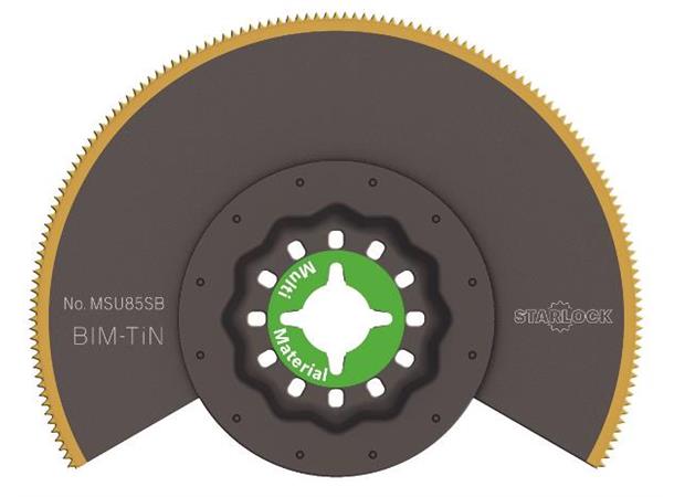 Sagblad Ø85 Stål Tin-Bim Starlock Hikoki Alu/Laminat Segmentsagblad